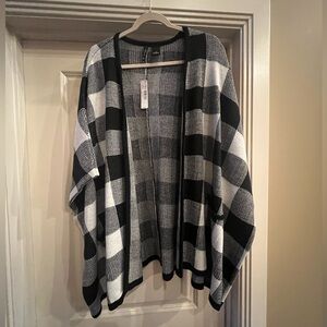NWT New Directions sweater/poncho, size 2XL